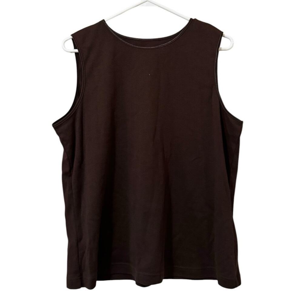 Christopher & Banks Find Your Fit Everyday Fit Women Size XL‎ Sleeveless Top